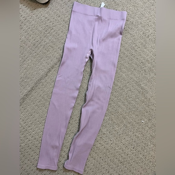 NWT babaton ribbed leggings balsam seamless - Picture 3 of 8